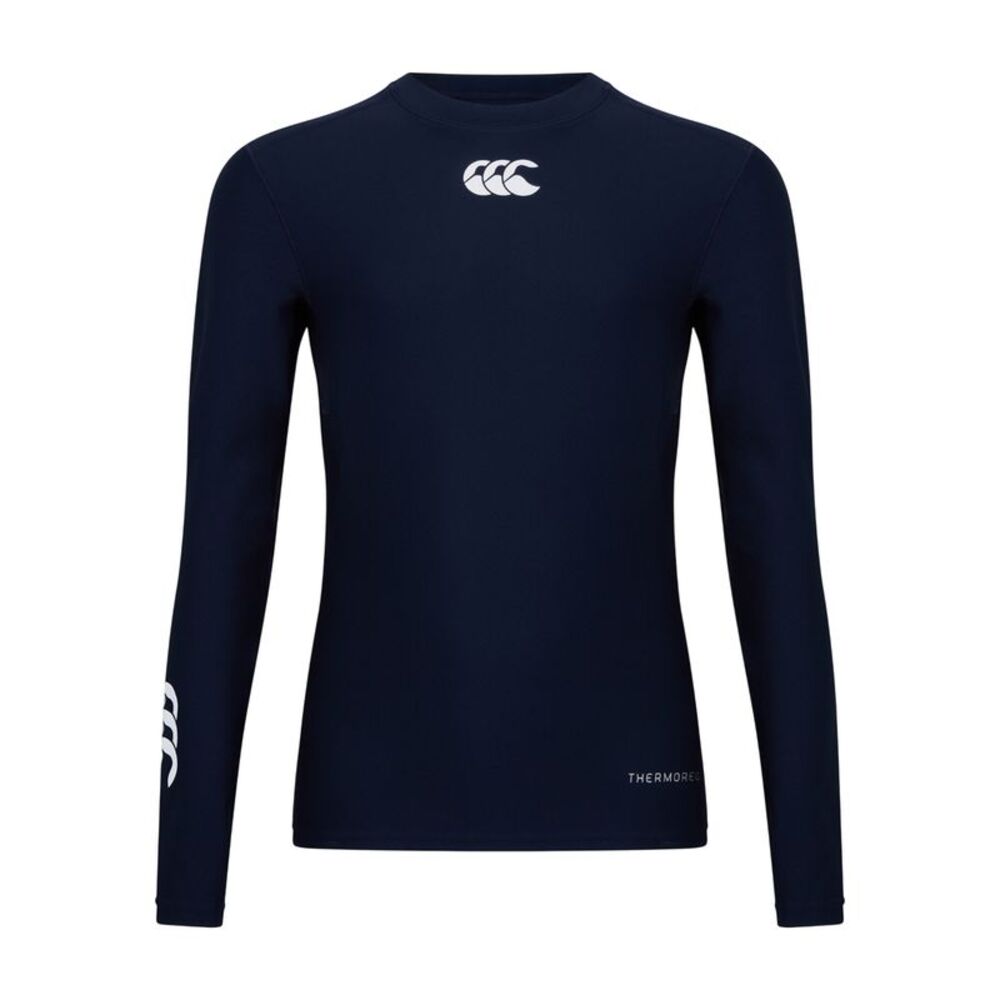 Canterbury Childrens/Kids Thermoreg Long-Sleeved Base Layer Top / Navy